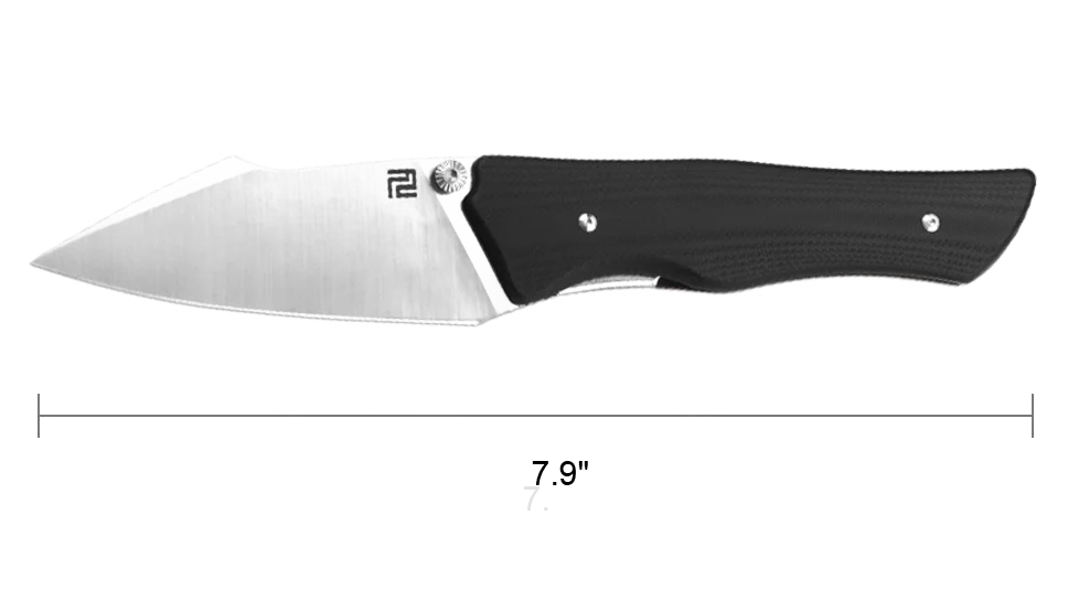 Artisan Cutlery Ahab ATZ-1851P AR-RPM9 Blade G10 Handle Folding Knives - Black (1851P-BK) - Image 5