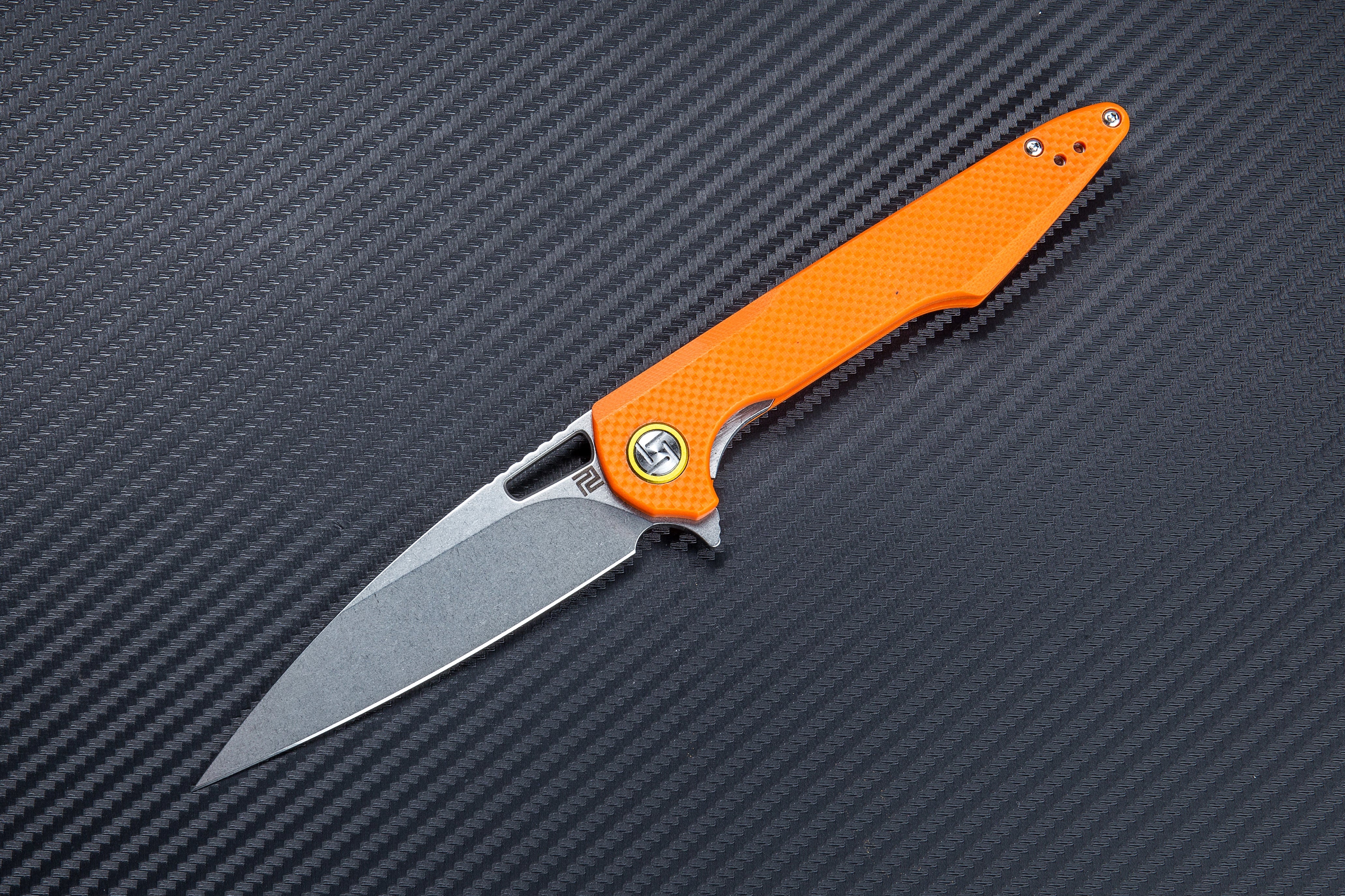 Artisan Cutlery Archaeo ATZ-1821P D2 Blade G10 Handle Folding Knives - Image 16