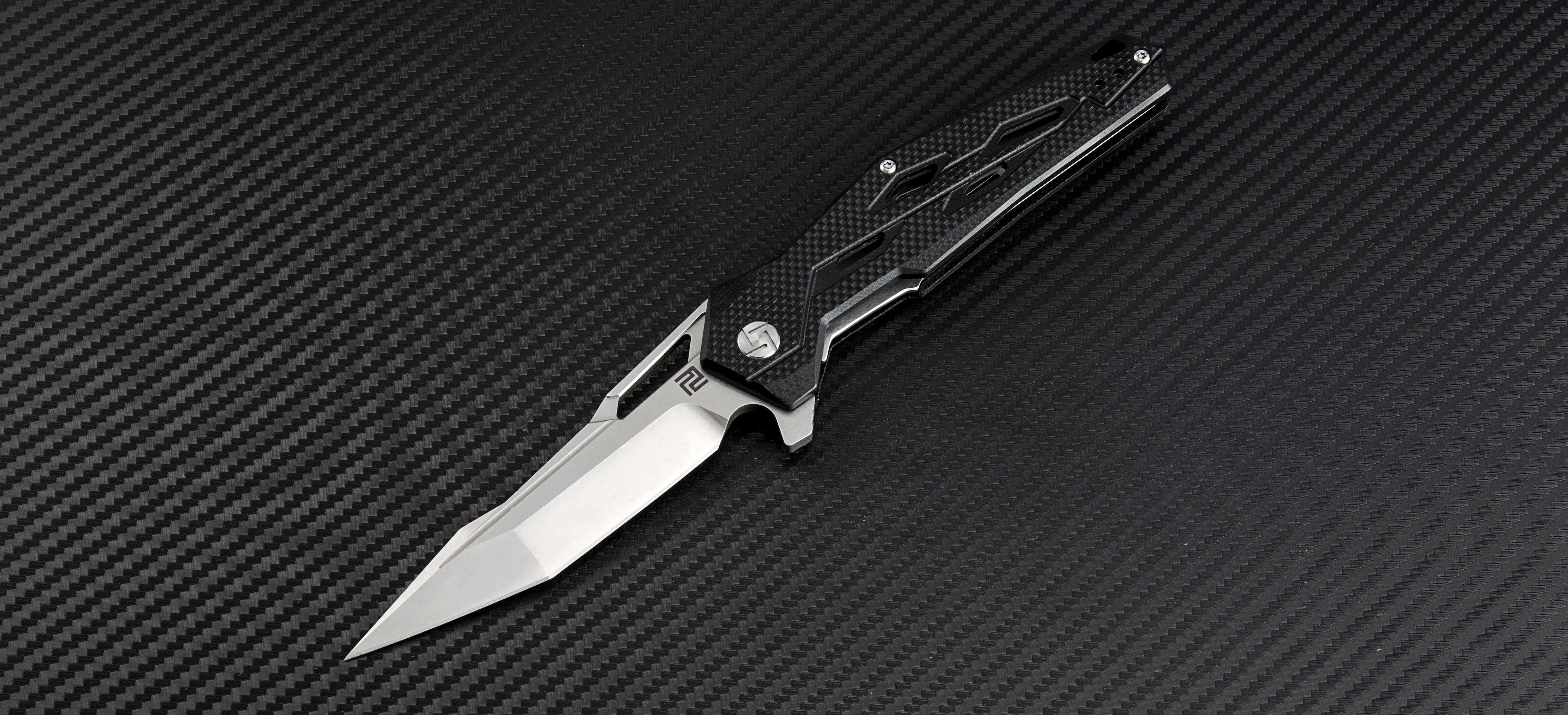 Artisan Cutlery Bombardier ATZ-1812P D2 Blade G10 Handle Folding Knives - Image 6