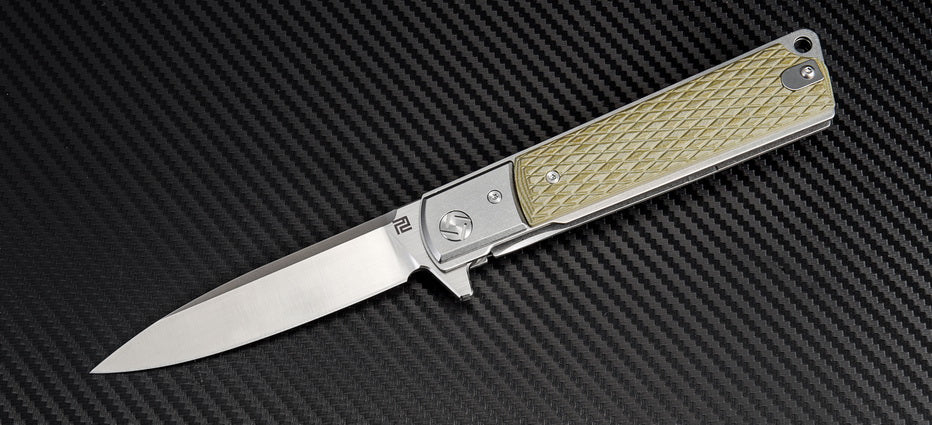 Artisan Cutlery Classic ATZ-1802G S35VN Blade G10 Handle Folding Knives - Image 3