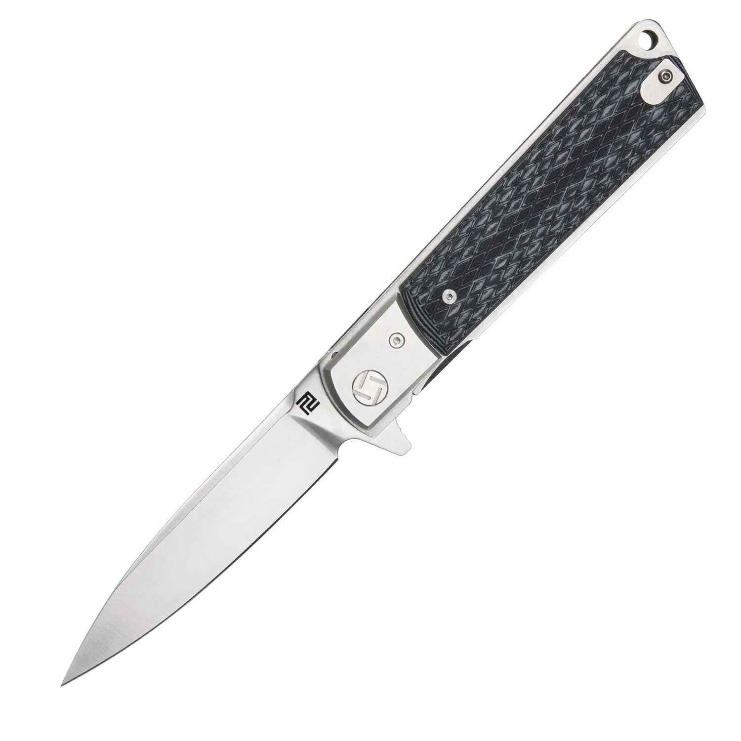 Artisan Cutlery Classic ATZ-1802P D2 Blade G10 Handle (Curve) Folding Knives - Image 4