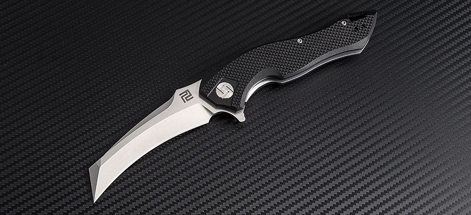 Artisan Cutlery Eagle ATZ-1816P D2 Blade G10 Handle Folding Knives - Image 5
