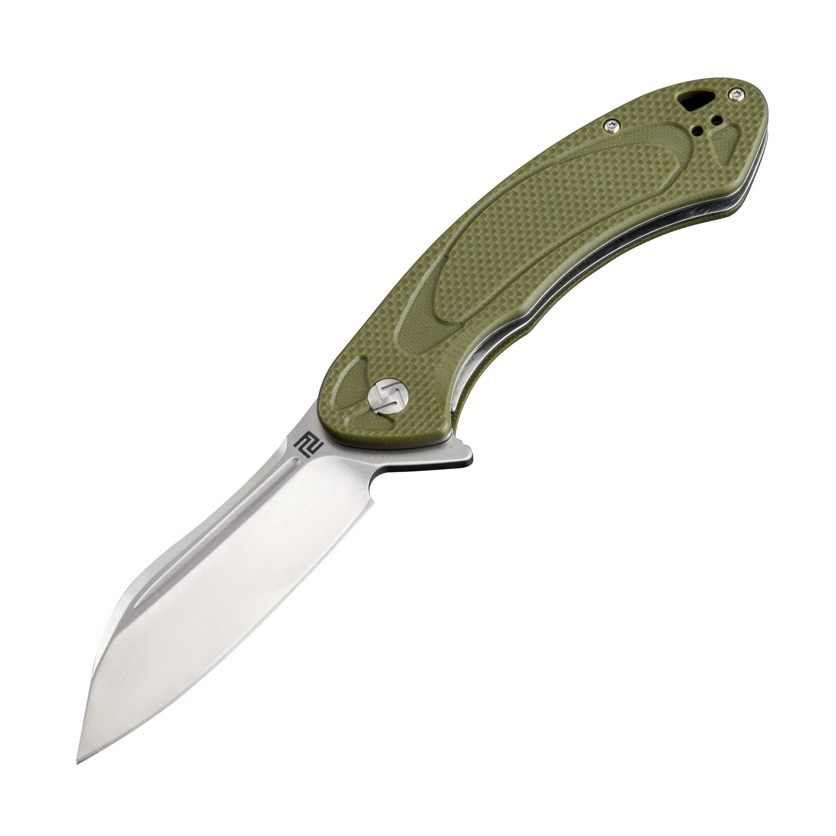 Artisan Cutlery Eterno ATZ-1818P D2 Blade G10(Flat) Handle Folding Knives