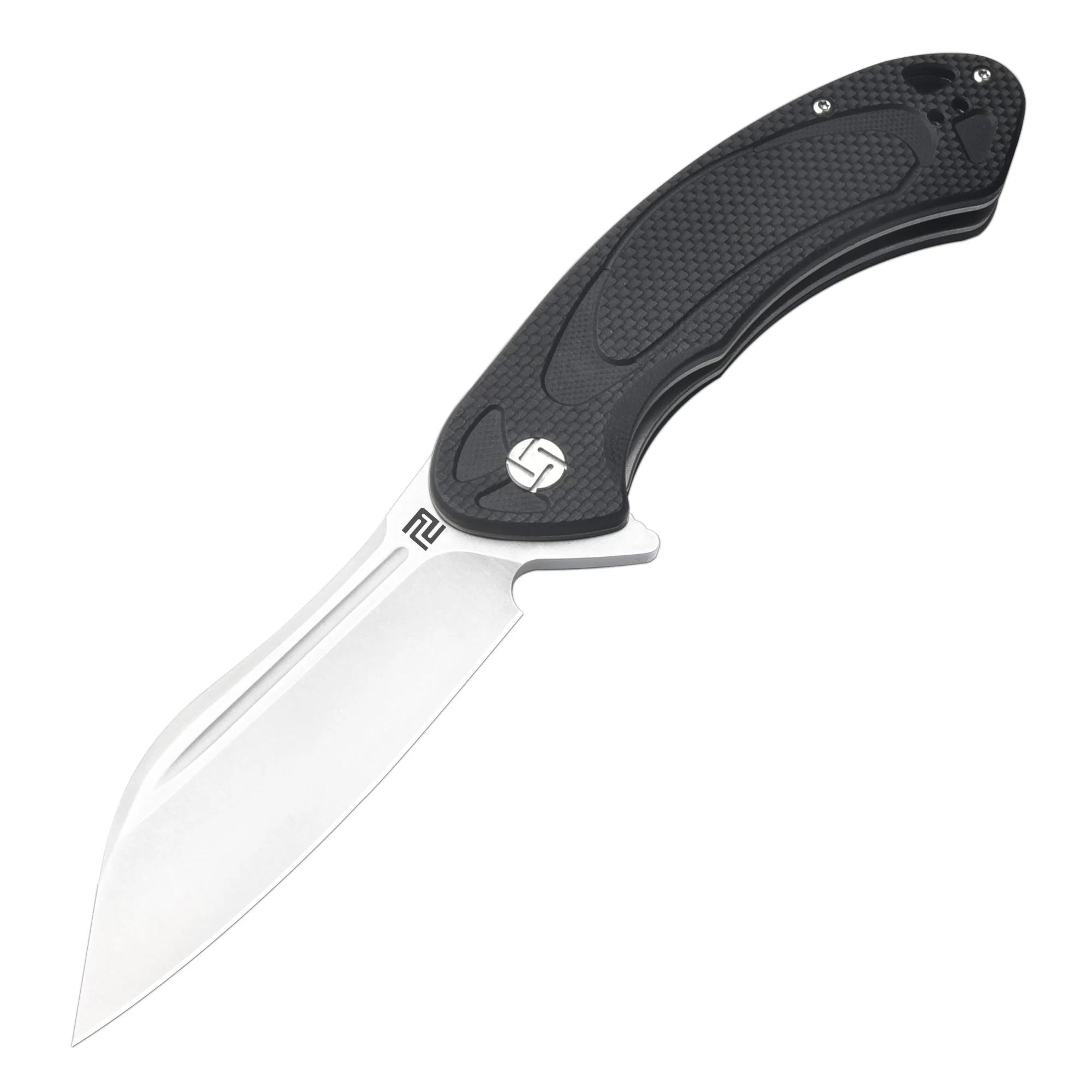 Artisan Cutlery Eterno ATZ-1818P D2 Blade G10(Flat) Handle Folding Knives - Image 8