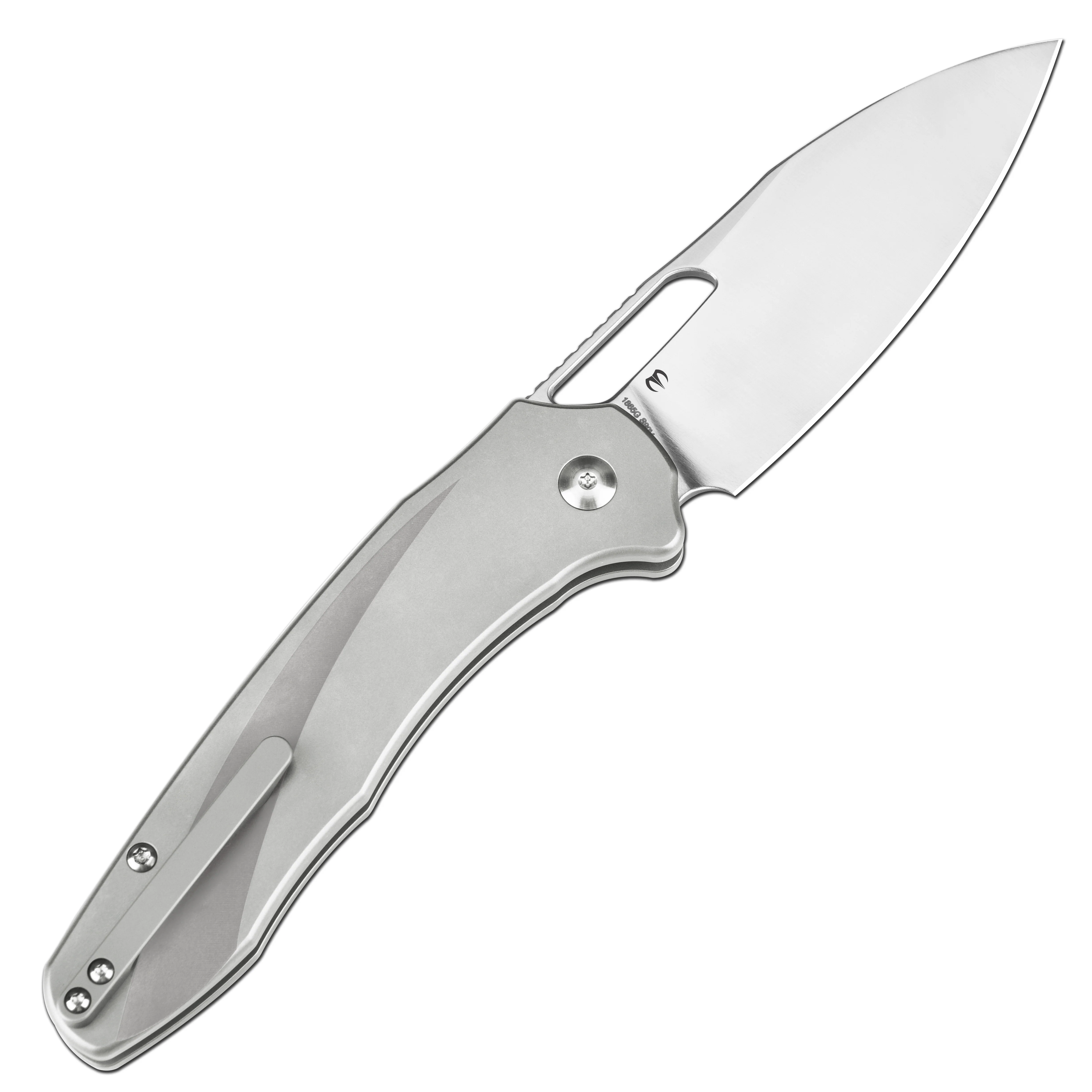 Artisan Cutlery Ornis 1865G CPM S90V Blade Titanium Handle Folding Knives - Image 9