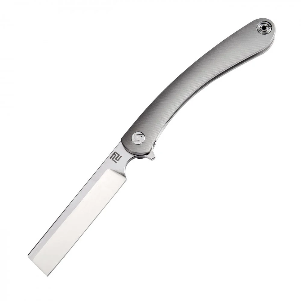 Artisan Cutlery Orthodox ATZ-1817G M390 Blade Titanium Handle Folding Knives - Image 3