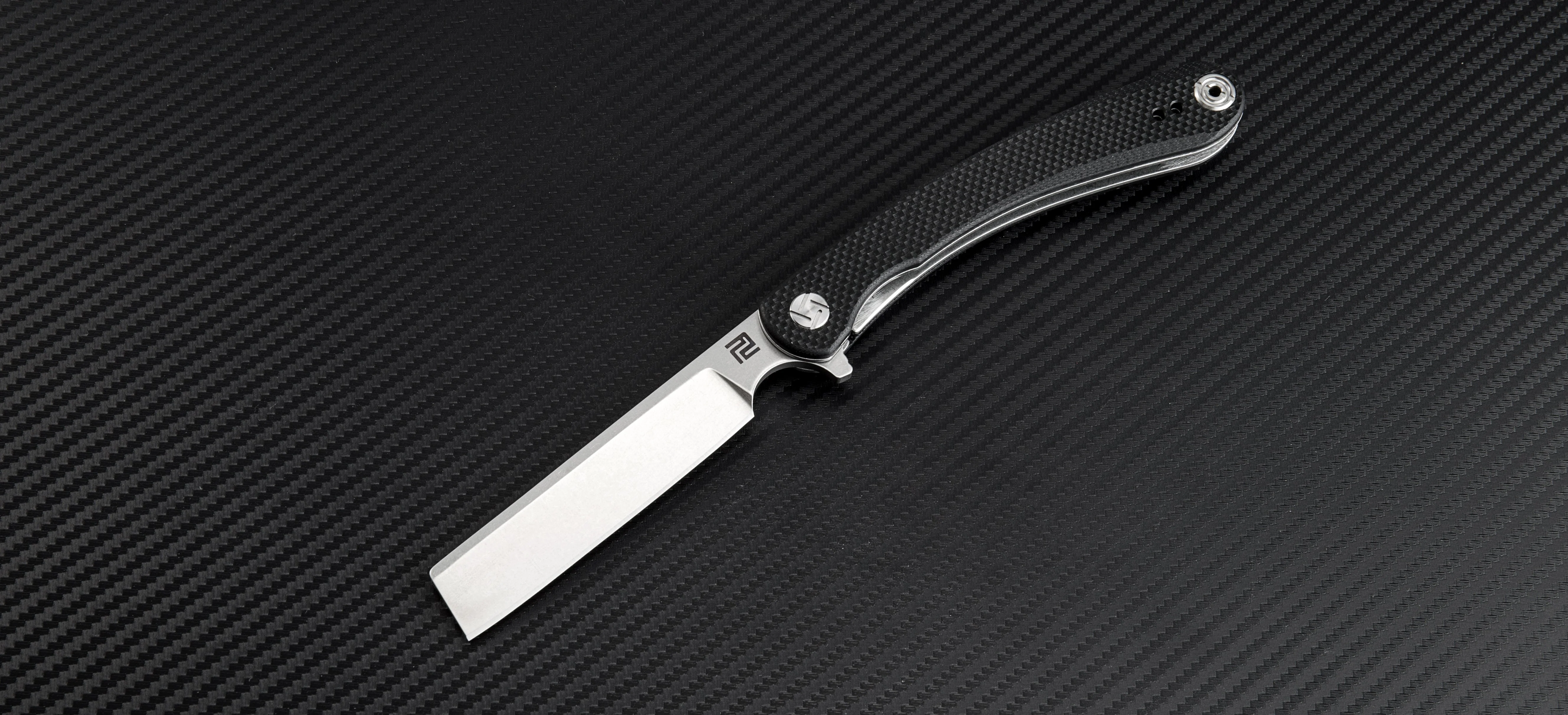 Artisan Cutlery Orthodox ATZ-1817P D2 Blade G10(Flat) Handle Folding Knives - Image 11