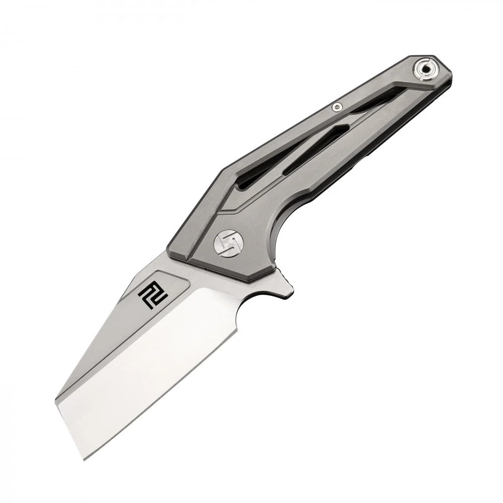 Artisan Cutlery Ravine ATZ-1819G S35VN Blade Titanium Handle Folding Knives - Image 6