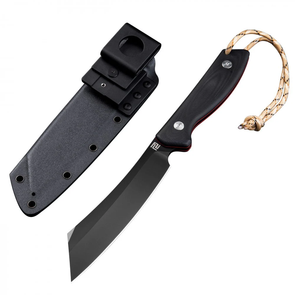 Artisan Cutlery Tomahawk ATZ-1815B D2 Black Coated Blade G10 Handle FIXED BLADE KNIVES - Image 4