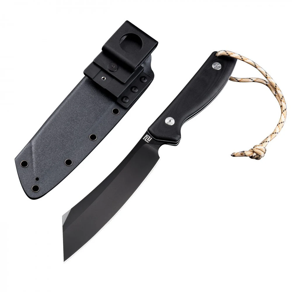 Artisan Cutlery Tomahawk ATZ-1815B D2 Black Coated Blade G10 Handle FIXED BLADE KNIVES - Image 6