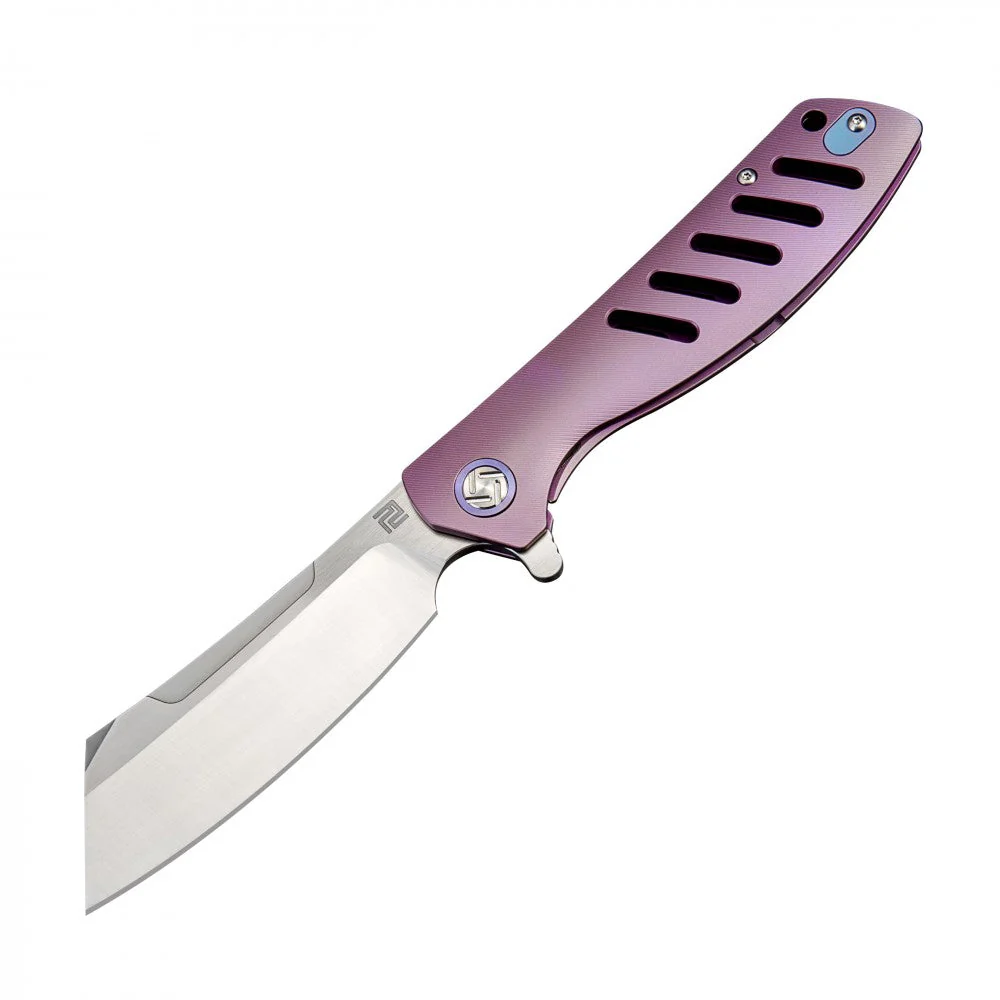 Artisan Cutlery Tomahawk ATZ-1815G S35VN Blade Titanium Handle Folding Knives - Image 4