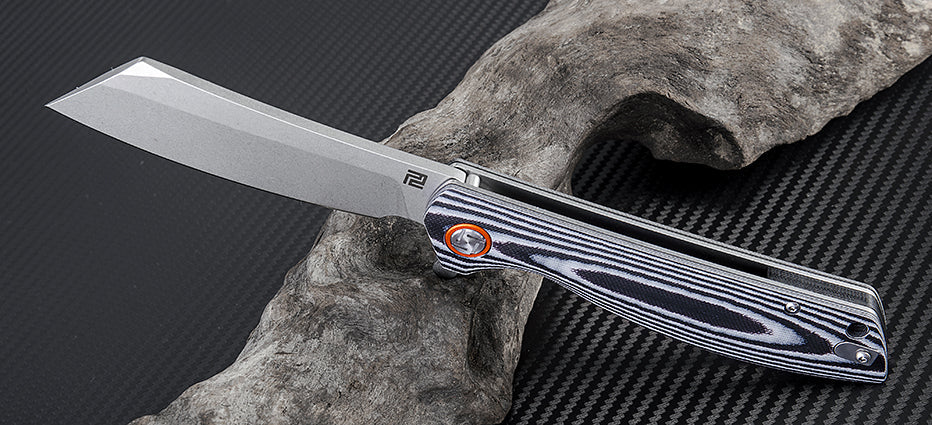 Artisan Cutlery Tomahawk ATZ-1815P D2 Blade G10(Curve) Handle Folding Knives - Image 2