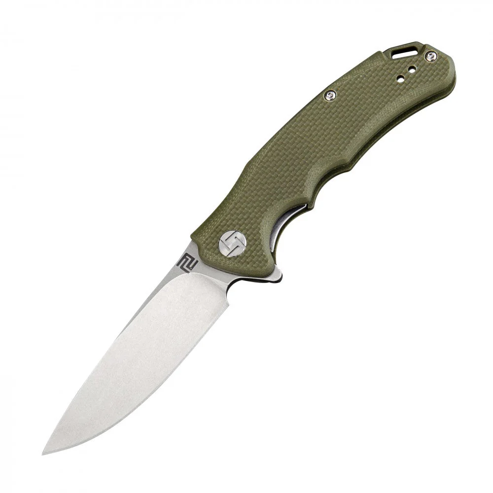 Artisan Cutlery Tradition ATZ-1702PS D2 Blade G10 Handle Folding Knives - Image 5