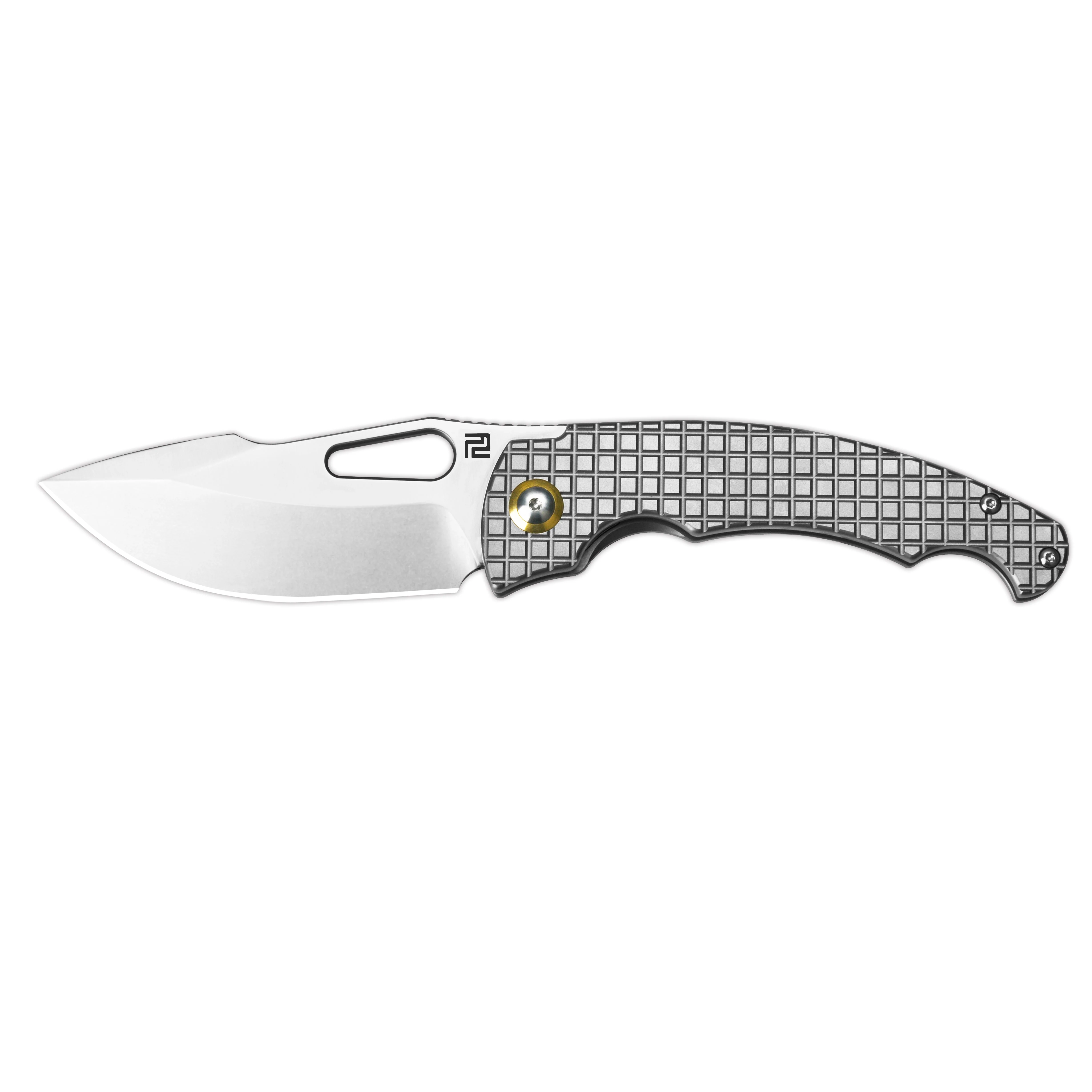 Artisan Cutlery Mini Xcellerator ATZ-1860GS CPM S90V Blade Titanium Handle Folding Knives - Image 5