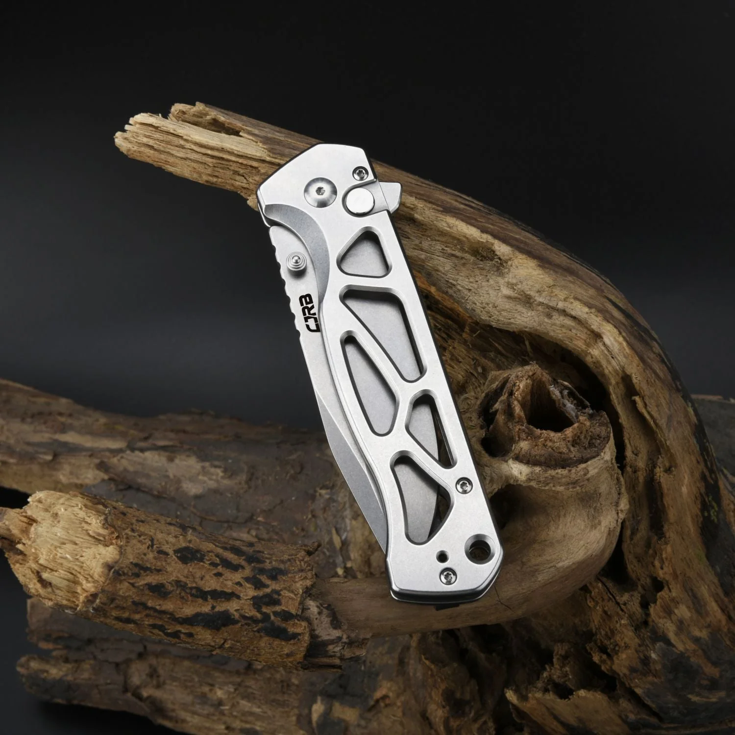 CJRB Chord J1927 AR-RPM9 Steel Blade Steel Handle Folding Knives - Image 4