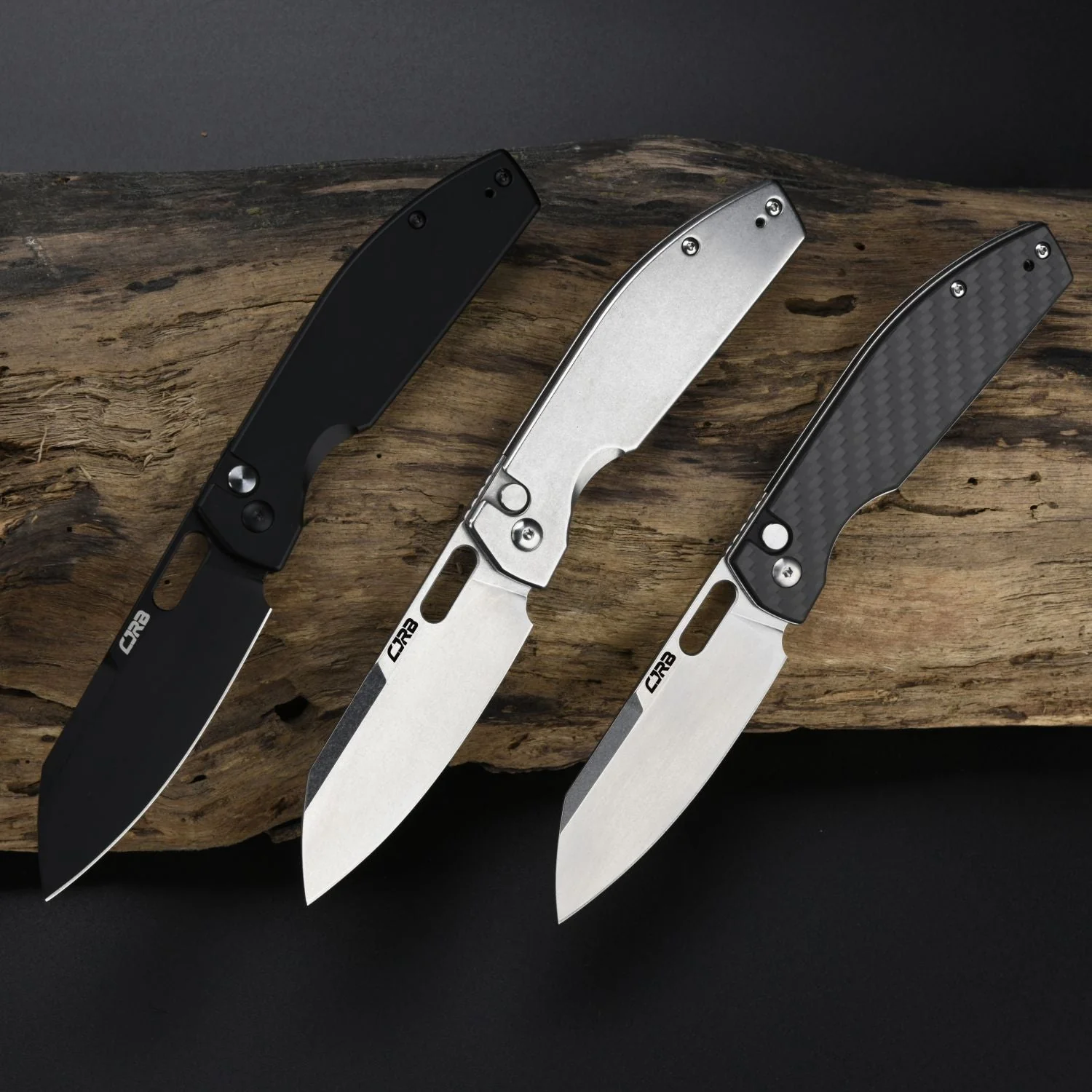 CJRB Ekko J1929 Button Lock AR-RPM9 Steel Blade Folding Knives - Stone Wash Steel (J1929B-ST) - Image 6
