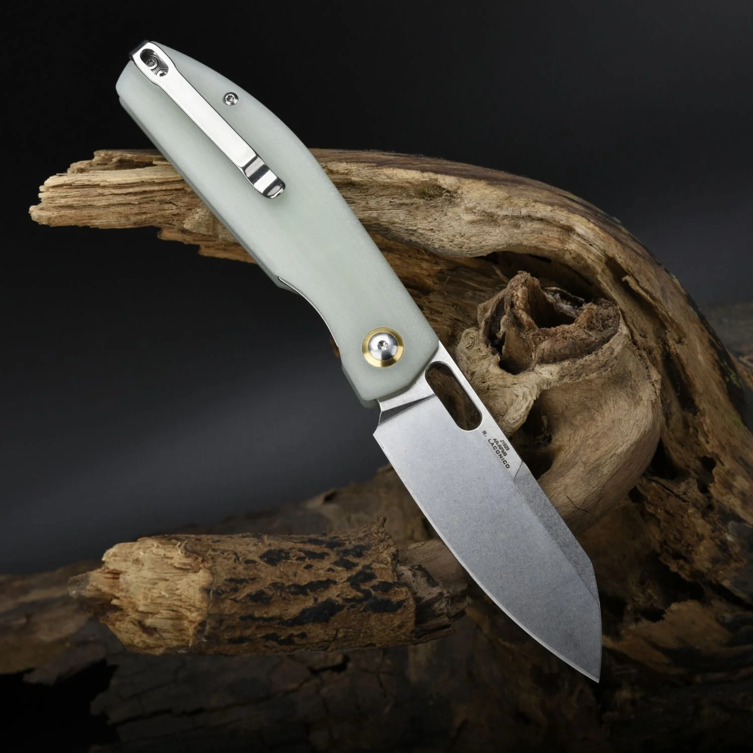 CJRB Ekko J1929 Liner Lock AR-RPM9 Steel Blade G10 Handle Folding Knives - G10 Nature Green (J1929-NTG) - Image 3