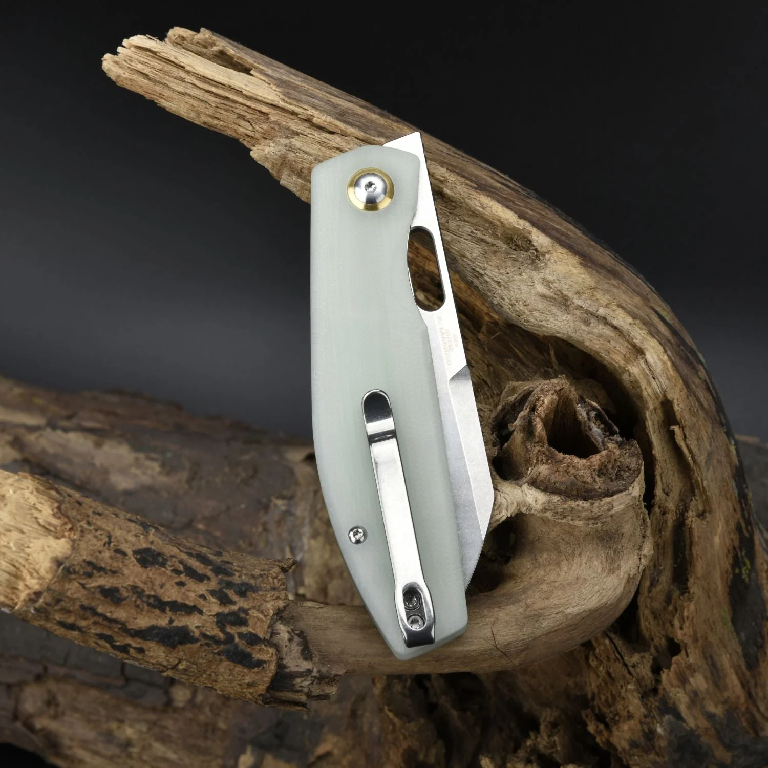 CJRB Ekko J1929 Liner Lock AR-RPM9 Steel Blade G10 Handle Folding Knives - G10 Nature Green (J1929-NTG) - Image 5