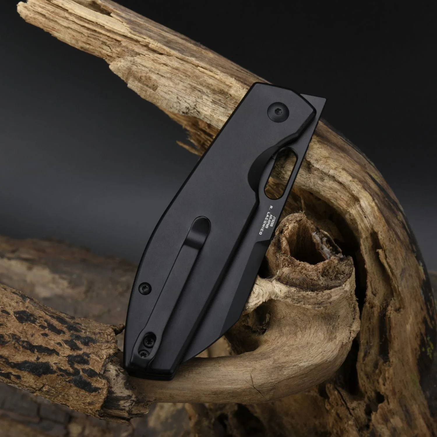 CJRB Ekko J1929 Button Lock AR-RPM9 Steel Blade Folding Knives - Black PVD Steel(Black) (J1929B-BST) - Image 5