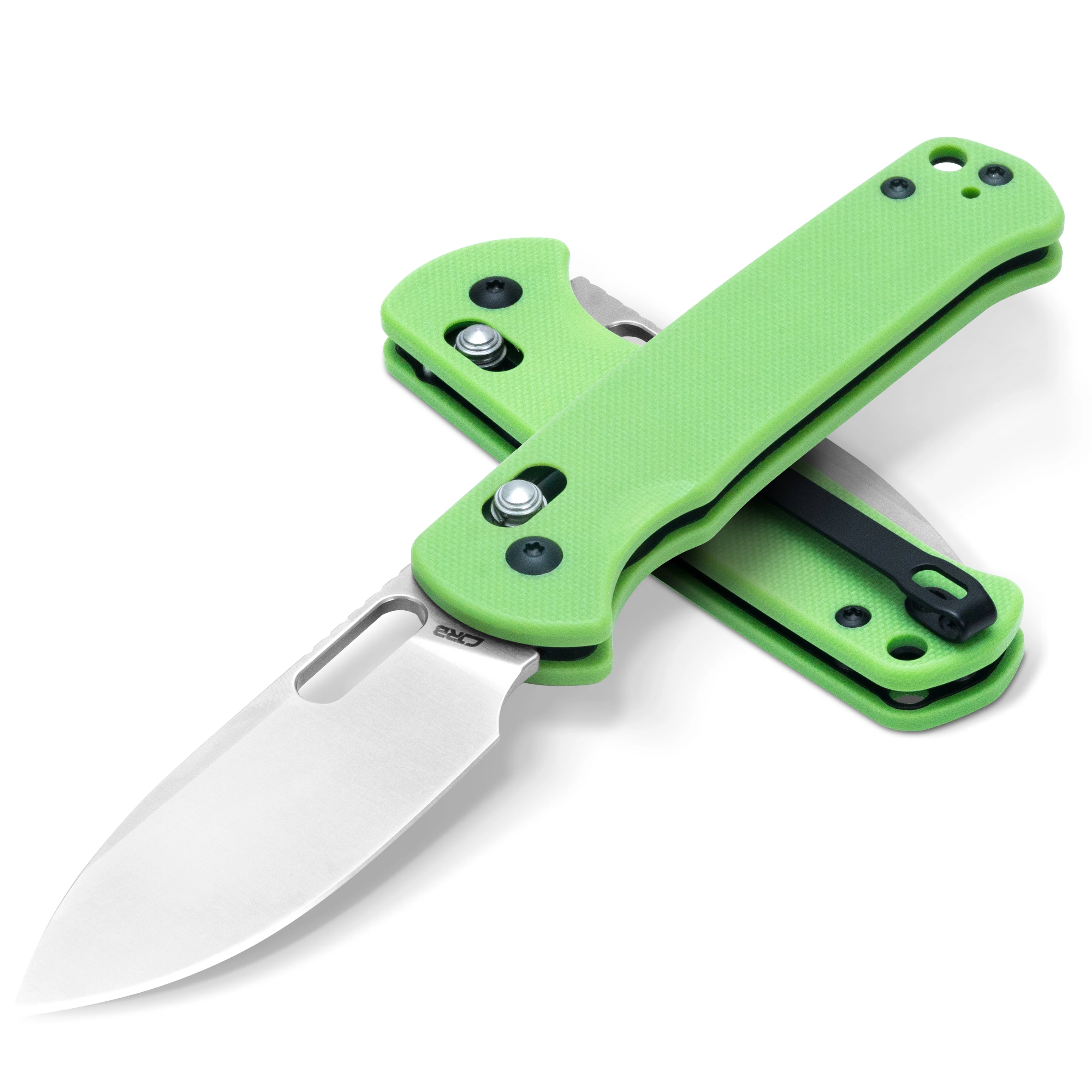 CJRB Hectare J1935 AR-RPM9 Steel Blade G10 Handle Folding Knives - Green (J1935-GN) - Image 5