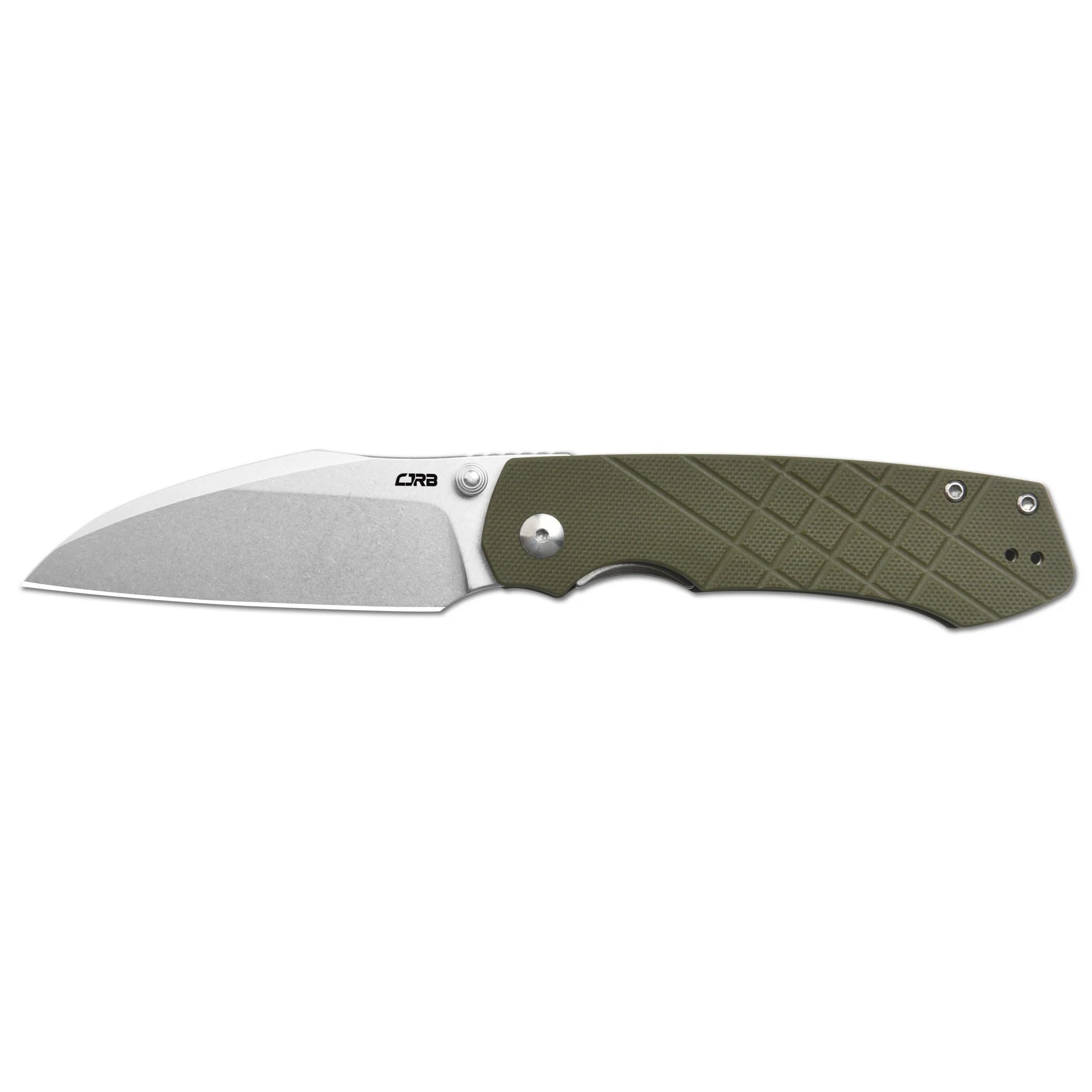 CJRB Kestrel J1962 AR-RPM9 Steel Blade G10 Handle Folding Knives - Green (J1962-GN) - Image 11