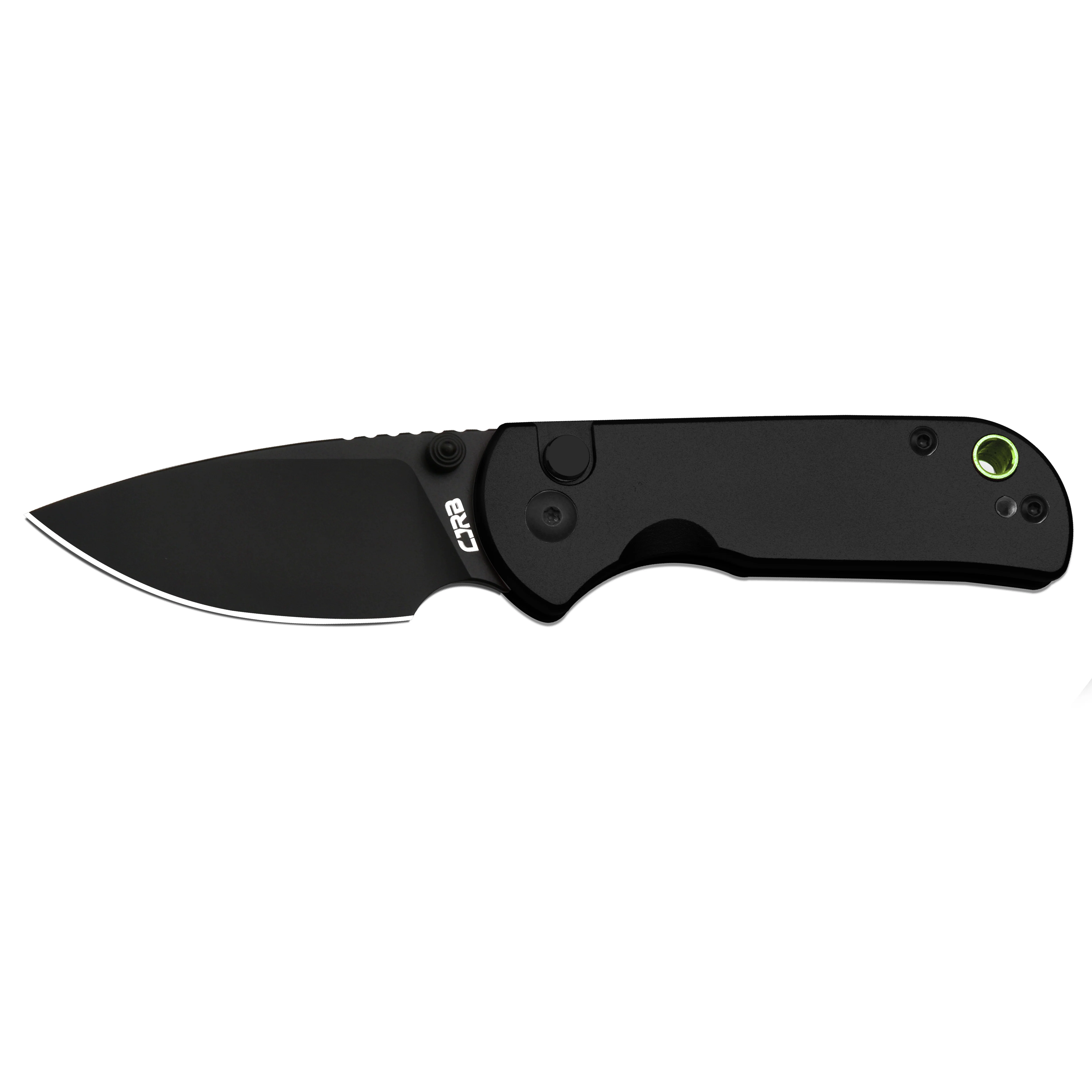 CJRB Mica J1934 AR-RPM9 Steel Blade Aluminium Handle Folding Knives - Black PVD / Black (J1934-BBK) - Image 5