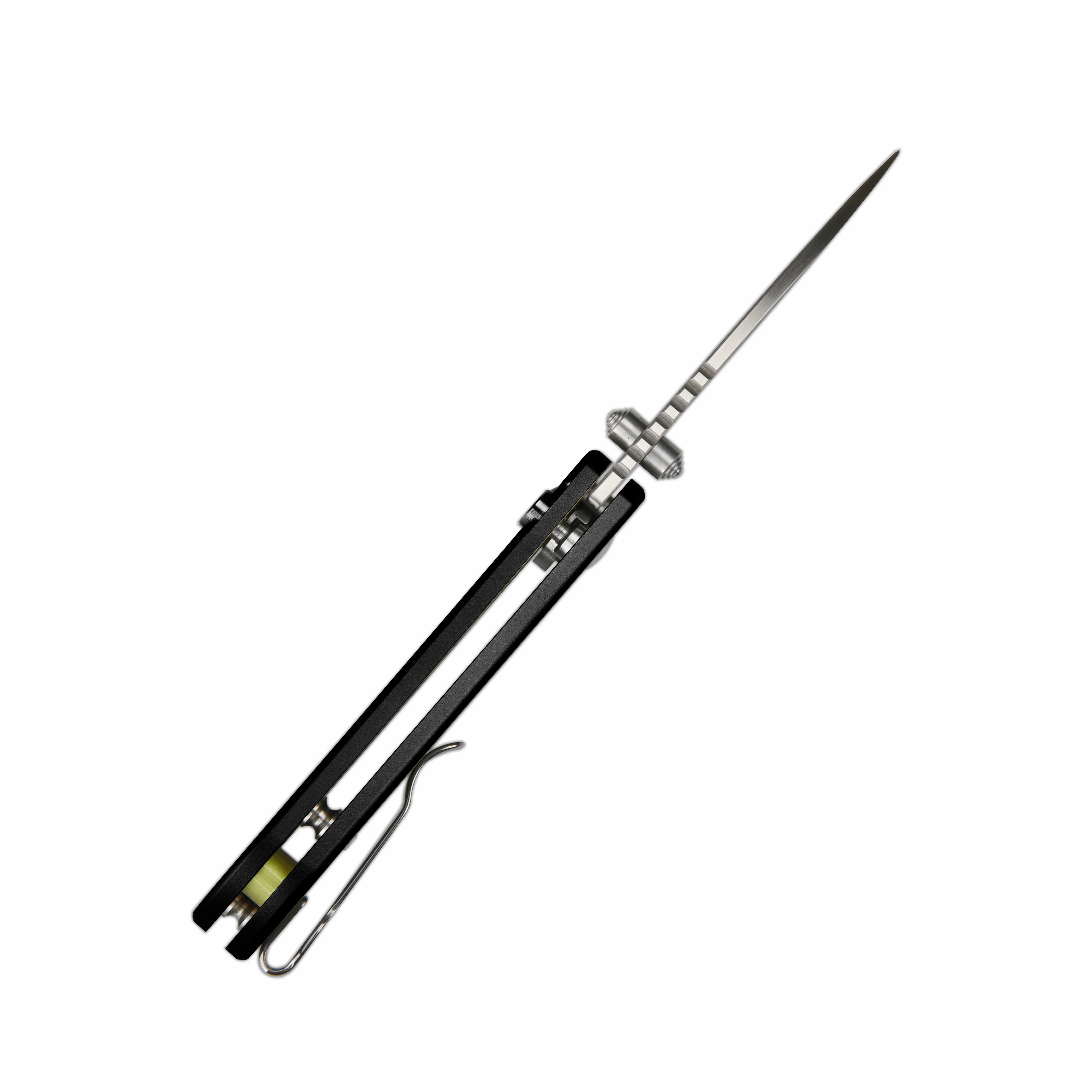 CJRB Mica J1934 AR-RPM9 Steel Blade Aluminium Handle Folding Knives - Sand Polish / Black (J1934-BK) - Image 3