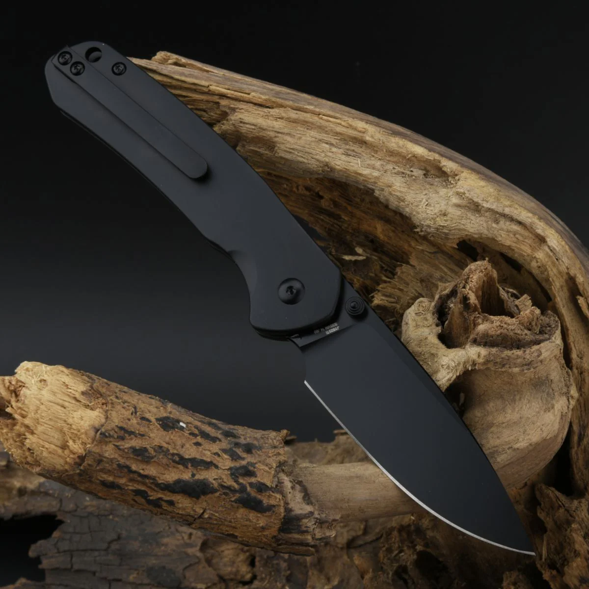 CJRB Pyrite J1925TI-BBK S35VN Blade Titanium And Micarta Handle Folding Knives(Limited Edition) - Image 6