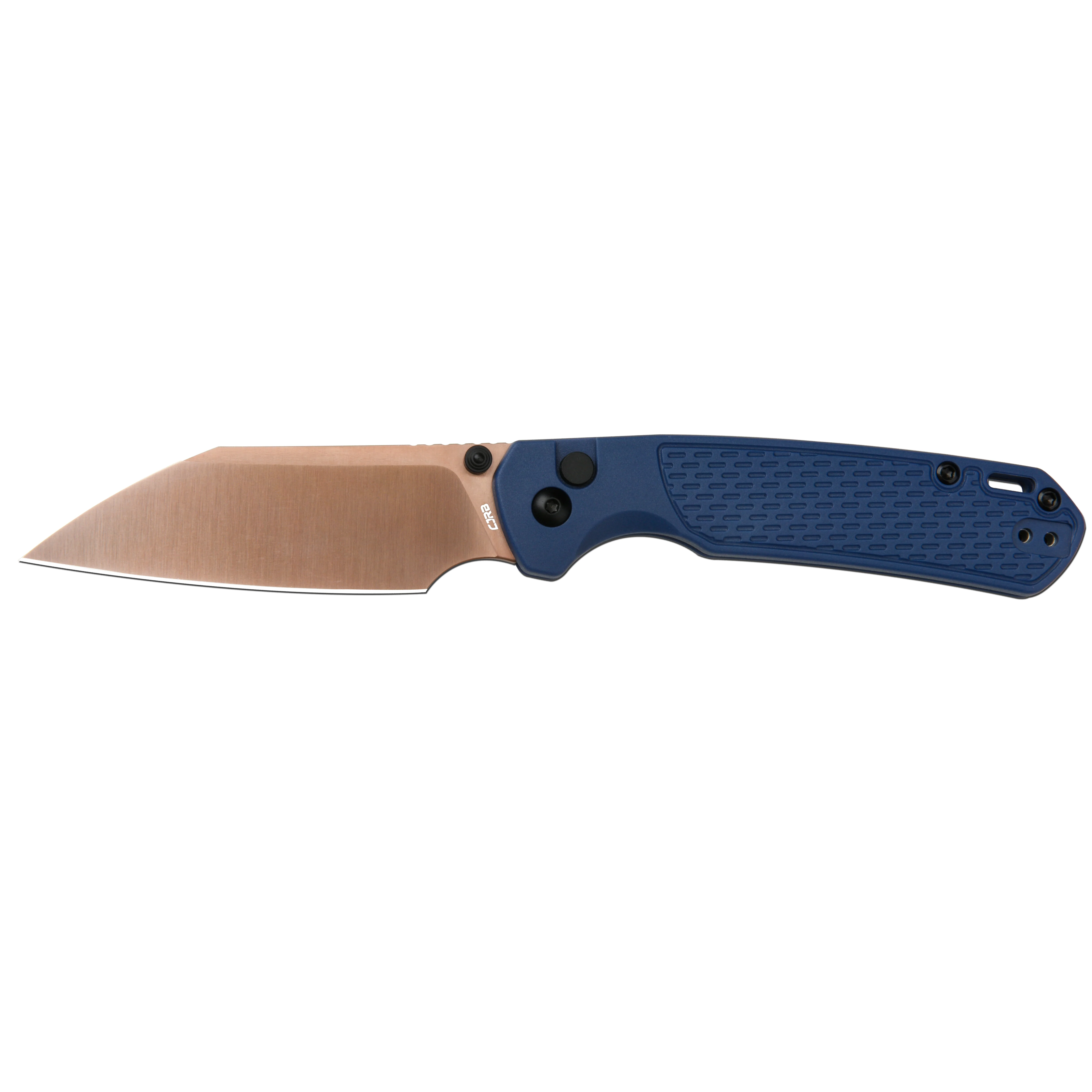 CJRB Pyrite-Light J1945 AR-RPM9 Steel Rose Gold Blade FRN Handle Folding Knives (Exclusive) - Image 5
