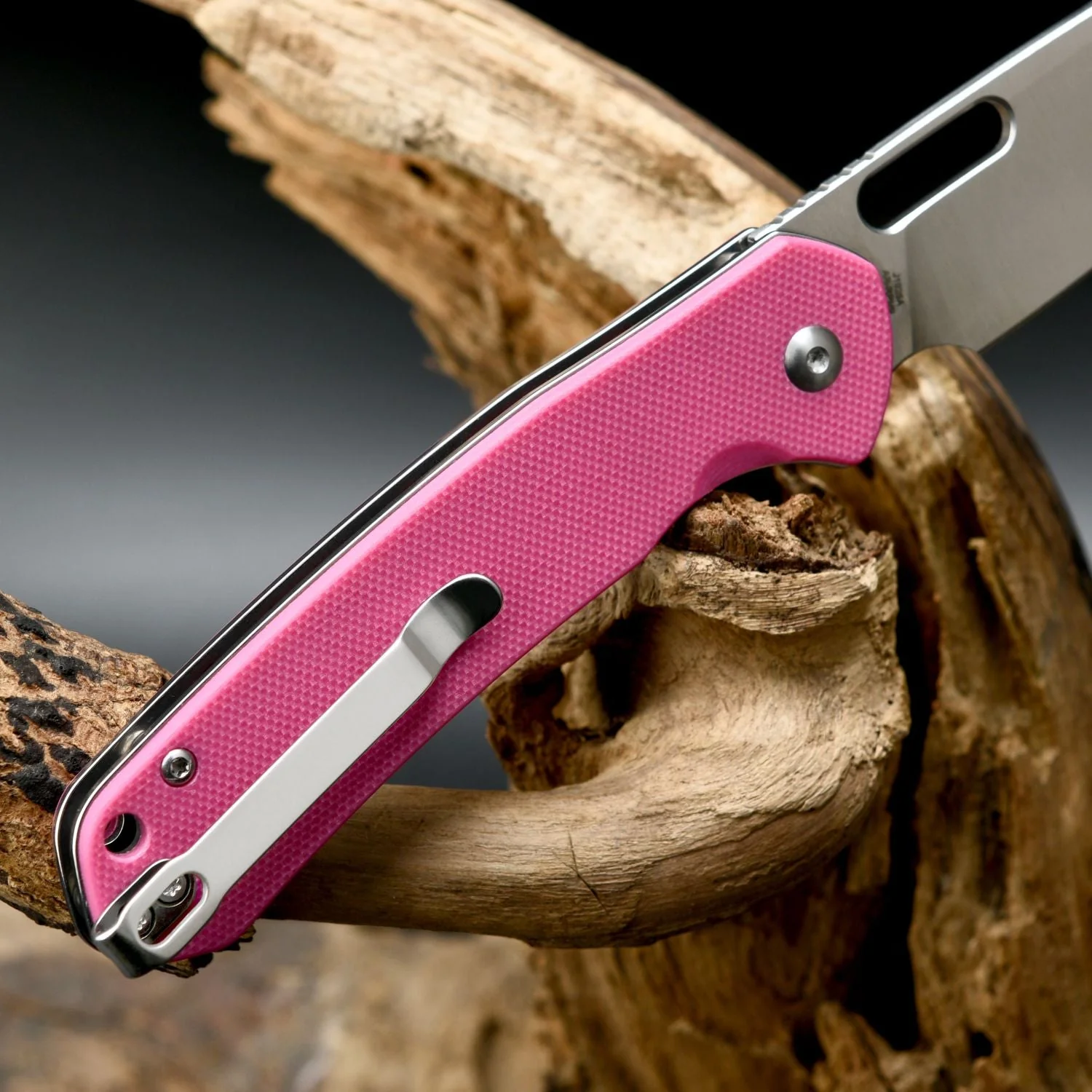 CJRB Pyrite-Alt Wharncliffe J1925A AR-RPM9 Steel Sand Polish Blade G10 Handle Folding Knives - Image 3