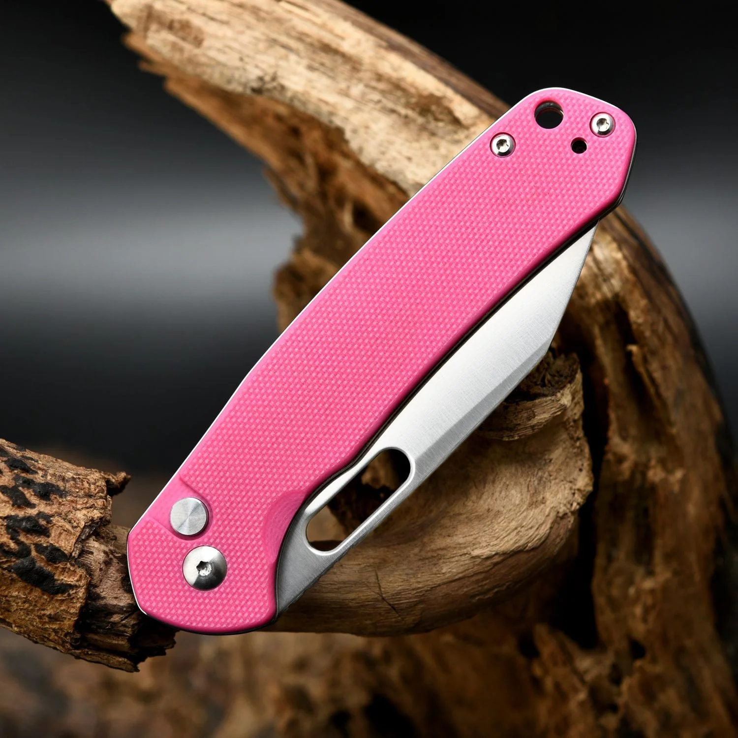 CJRB Pyrite-Alt Wharncliffe J1925A AR-RPM9 Steel Sand Polish Blade G10 Handle Folding Knives - Image 4
