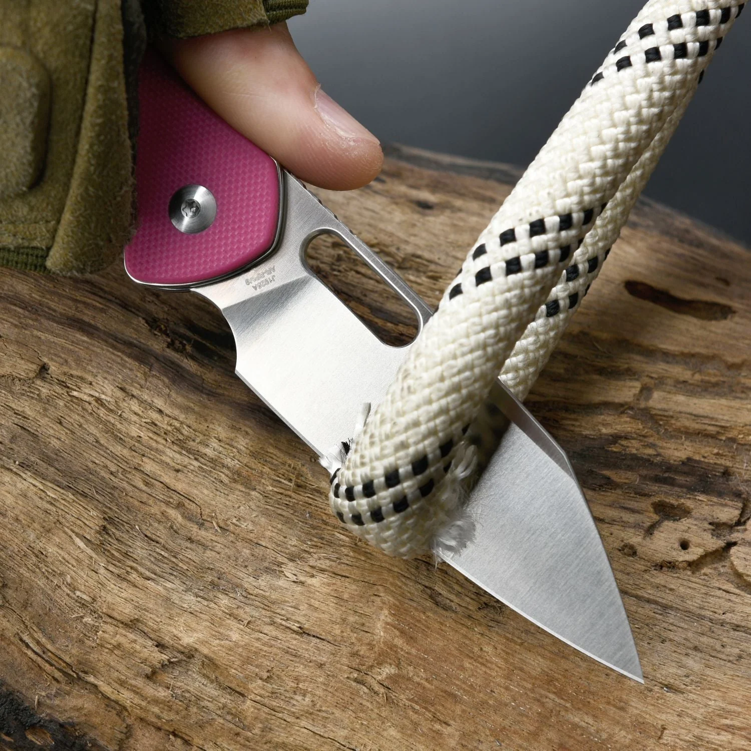 CJRB Pyrite-Alt Wharncliffe J1925A AR-RPM9 Steel Sand Polish Blade G10 Handle Folding Knives - Image 7
