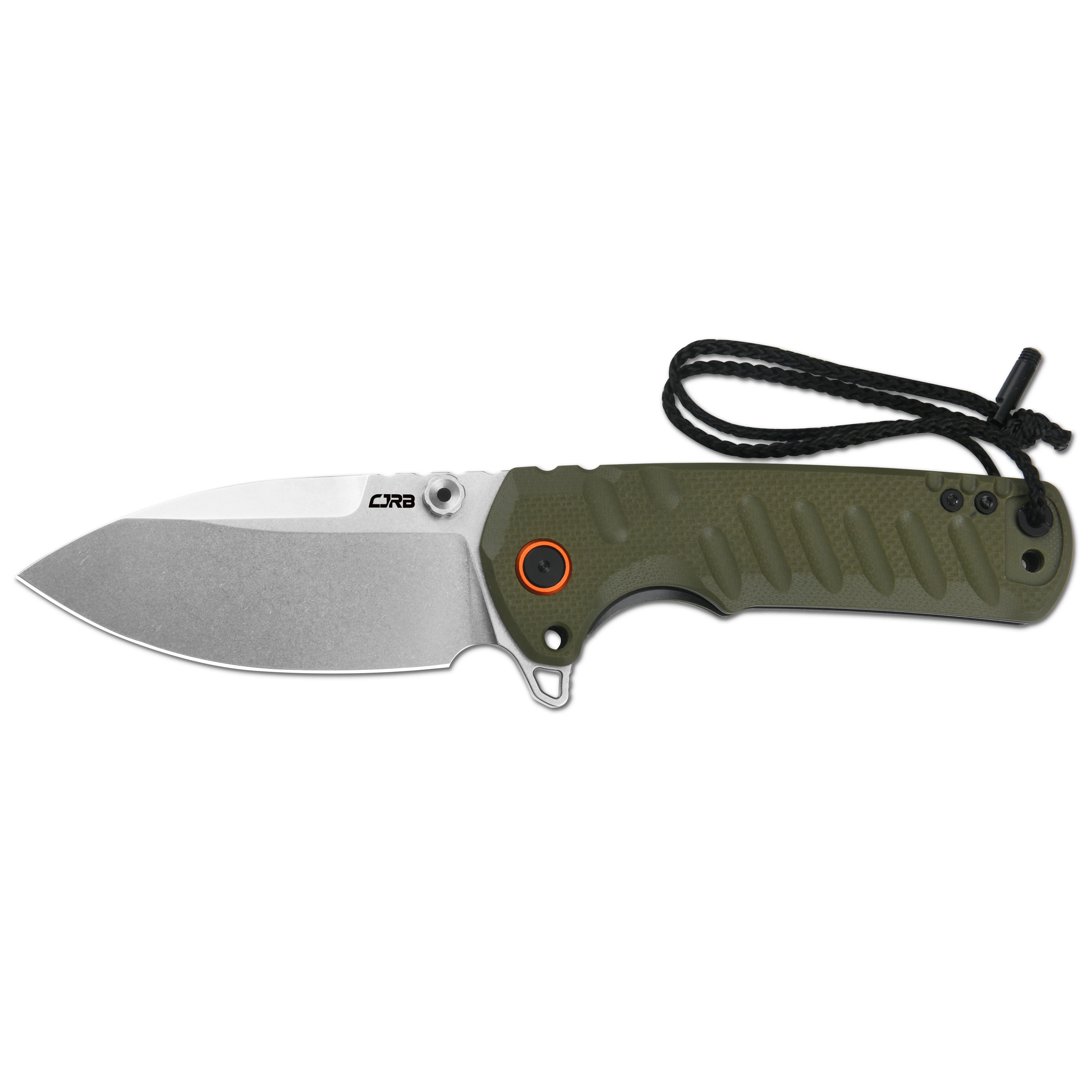 CJRB Tundra J1966 D2 Steel Blade Green G10 Handle Folding Knives - Image 11